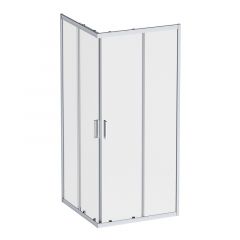 Купить W90G-403-9090MT Gem душевое огражд квадратн.,раздвиж.двери 90x90 хром мат.,стекло прозрачн (w90g-403-9090mt) по цене 35990 руб., в Санкт-Петебруге в интернет магазине 100-Систем, а также дургие товары AM.PM из раздела Душевые ограждения и Душевые кабины и ограждения