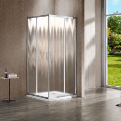 Купить Душевой уголок Garda VSS-1G1011CH, 1100*1000, хром, стекло шиншилла, , шт (vss-1g1011ch) по цене 46598 руб., в Санкт-Петебруге в интернет магазине 100-Систем, а также дургие товары Vincea из раздела Душевые ограждения и Душевые кабины и ограждения