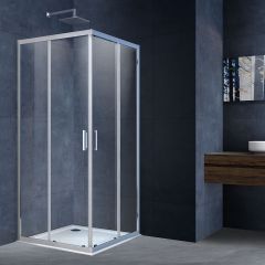 Купить Душевой уголок Alpha VSS-3AL900CL, 900*900, хром, стекло прозрачное, , шт (vss-3al900cl) по цене 31189 руб., в Санкт-Петебруге в интернет магазине 100-Систем, а также дургие товары Vincea из раздела Душевые ограждения и Душевые кабины и ограждения