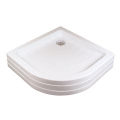 Купить Акриловый поддон для душа Ravak Kaskada Ronda 90x90 PU Белый (a207001120) по цене 22374 руб., в Санкт-Петебруге в интернет магазине 100-Систем, а также дургие товары RAVAK из раздела Сегмент (четверть круга) и Душевые поддоны