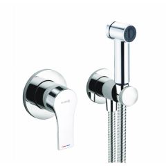 Купить KLUDI ZENTA SL Гигиенический набор, комплект, арт. 489980565 (489980565) по цене 20200 руб., в Санкт-Петебруге в интернет магазине 100-Систем, а также дургие товары Kludi из раздела Гигиенический душ со смесителем и Гигиенический душ