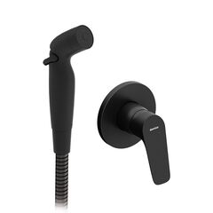 Купить 777510300 Jupiter, смеситель монтируемый в стену с гиг. душем, черный (777510300) по цене 7390 руб., в Санкт-Петебруге в интернет магазине 100-Систем, а также дургие товары DAMIXA из раздела Гигиенический душ со смесителем и Гигиенический душ