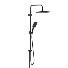 Купить 953000300 Gala душ.система: верх.душ 300*210 мм, ручн.душ 3 ф-ции 110*260 мм, штанга 1050-1450, черн (953000300) по цене 29490 руб., в Санкт-Петебруге в интернет магазине 100-Систем, а также дургие товары DAMIXA из раздела Душевые гарнитуры и Душевые стойки, системы, панели, гарнитуры