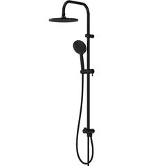 Купить 977000300 Jupiter, Душевая система: верхн.душ 225 мм, ручн.душ 1 ф-ция 120 мм, штанга 1010 мм , черный (977000300) по цене 13790 руб., в Санкт-Петебруге в интернет магазине 100-Систем, а также дургие товары DAMIXA из раздела Душевые гарнитуры и Душевые стойки, системы, панели, гарнитуры