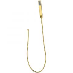 Купить LUCE Ручной душ со шлангом и держателем, золото, LUC-DFS-ORO (luc-dfs-oro) по цене 4200 руб., в Санкт-Петебруге в интернет магазине 100-Систем, а также дургие товары BelBagno из раздела Душевые гарнитуры и Душевые стойки, системы, панели, гарнитуры