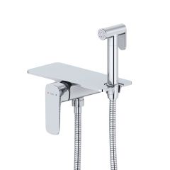 Купить Встраиваемый смеситель с гигиеническим душем Iddis Axes  (axesbshi08) по цене 13490 руб., в Санкт-Петебруге в интернет магазине 100-Систем, а также дургие товары IDDIS из раздела Гигиенический душ со смесителем и Гигиенический душ