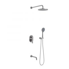 Купить Душевой комплект NARDIS 3R (071007) по цене 30180 руб., в Санкт-Петебруге в интернет магазине 100-Систем, а также дургие товары BERGES из раздела Душевые комплекты встраиваемого монтажа и Душевые комплекты встраиваемого монтажа