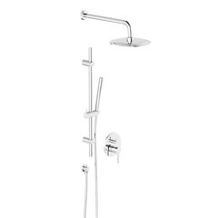 Купить 936530000 Scandinavian Pure встраиваемая душевая система с душевым смесителем и штангой, хром (936530000) по цене 24590 руб., в Санкт-Петебруге в интернет магазине 100-Систем, а также дургие товары DAMIXA из раздела Душевые комплекты встраиваемого монтажа и Душевые комплекты встраиваемого монтажа