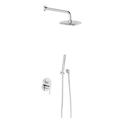 Купить 936520000 Scandinavian Pure встраиваемая душевая система со смесителем для душа, хром (936520000) по цене 20990 руб., в Санкт-Петебруге в интернет магазине 100-Систем, а также дургие товары DAMIXA из раздела Душевые комплекты встраиваемого монтажа и Душевые комплекты встраиваемого монтажа