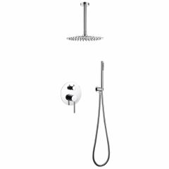 Купить Душевая система ABBER Emotion AF8821 скрытого монтажа без излива, хром (af8821) по цене 25200 руб., в Санкт-Петебруге в интернет магазине 100-Систем, а также дургие товары ABBER из раздела Душевые комплекты встраиваемого монтажа и Душевые комплекты встраиваемого монтажа