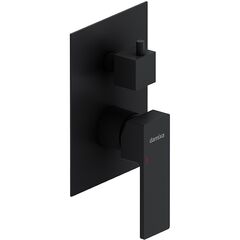 Купить 537100300 Gala встраиваемый смеситель для ванны - душа, чёрный (537100300) по цене 11790 руб., в Санкт-Петебруге в интернет магазине 100-Систем, а также дургие товары DAMIXA из раздела Смесители для встраиваемых систем и Комплектующие для встраиваемых систем