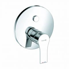 Купить KLUDI ZENTA SL встраиваемый смеситель для ванны и душа, автом. переключатель душ/ванна PUSH&SWITCH, арт. 486590565 (486590565) по цене 30460 руб., в Санкт-Петебруге в интернет магазине 100-Систем, а также дургие товары Kludi из раздела Смесители для встраиваемых систем и Комплектующие для встраиваемых систем