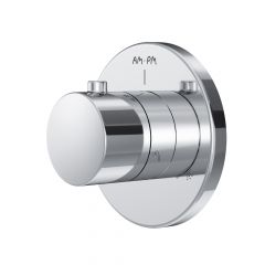 Купить F0800100 Переключатель на три положения, монтируемый в стену, хром, шт. (f0800100) по цене 28390 руб., в Санкт-Петебруге в интернет магазине 100-Систем, а также дургие товары AM.PM из раздела Переключатели потоков и Комплектующие для встраиваемых систем