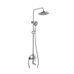 Купить Душевая система WasserKRAFT A16601 Хром (a16601) по цене 37280 руб., в Санкт-Петебруге в интернет магазине 100-Систем, а также дургие товары WasserKRAFT из раздела Душевые стойки и Душевые стойки, системы, панели, гарнитуры