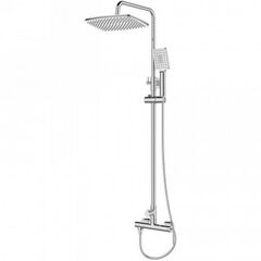 Купить ACQUA Душевая стойка со смесителем для верхнего и ручного душа, хром ACQUA-DOCM-CRM (acqua-docm-crm) по цене 29890 руб., в Санкт-Петебруге в интернет магазине 100-Систем, а также дургие товары BelBagno из раздела Душевые стойки и Душевые стойки, системы, панели, гарнитуры