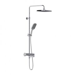 Купить 953810000 Gala душевая система с ванно душевым ТМС смесителем, хром (953810000) по цене 53190 руб., в Санкт-Петебруге в интернет магазине 100-Систем, а также дургие товары DAMIXA из раздела Душевые стойки и Душевые стойки, системы, панели, гарнитуры