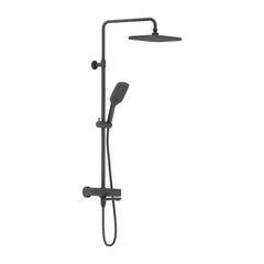 Купить 953810300 Gala душевая система с ванно душевым ТМС смесителем, чёрный (953810300) по цене 54690 руб., в Санкт-Петебруге в интернет магазине 100-Систем, а также дургие товары DAMIXA из раздела Душевые стойки и Душевые стойки, системы, панели, гарнитуры