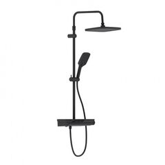 Купить 953760300 Gala душевая система с ванно душевым ТМС смесителемполкой, чёрный (953760300) по цене 88490 руб., в Санкт-Петебруге в интернет магазине 100-Систем, а также дургие товары DAMIXA из раздела Душевые стойки и Душевые стойки, системы, панели, гарнитуры