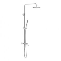 Купить 936810000 Scandinavian Pure душевая система с ванно душевым ТМС смесителем, хром (936810000) по цене 28990 руб., в Санкт-Петебруге в интернет магазине 100-Систем, а также дургие товары DAMIXA из раздела Душевые стойки и Душевые стойки, системы, панели, гарнитуры