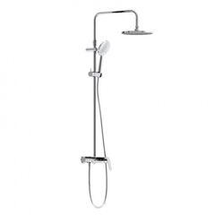 Купить 977780000 Jupiter душевая система с душевым смесителем-полкой, хром (977780000) по цене 38890 руб., в Санкт-Петебруге в интернет магазине 100-Систем, а также дургие товары DAMIXA из раздела Душевые стойки и Душевые стойки, системы, панели, гарнитуры