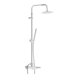 Купить 936710000 Scandinavian Pure душевая система с душевым смесителем, хром (936710000) по цене 41390 руб., в Санкт-Петебруге в интернет магазине 100-Систем, а также дургие товары DAMIXA из раздела Душевые стойки и Душевые стойки, системы, панели, гарнитуры
