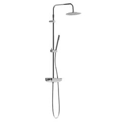 Купить 936780000 Scandinavian Pure душевая система с душевым смесителем-полкой, хром (936780000) по цене 56590 руб., в Санкт-Петебруге в интернет магазине 100-Систем, а также дургие товары DAMIXA из раздела Душевые стойки и Душевые стойки, системы, панели, гарнитуры