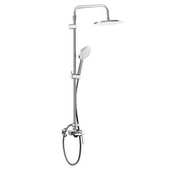 Купить 977710000 Jupiter душевая система с душевым смесителем, хром (977710000) по цене 33490 руб., в Санкт-Петебруге в интернет магазине 100-Систем, а также дургие товары DAMIXA из раздела Душевые стойки и Душевые стойки, системы, панели, гарнитуры