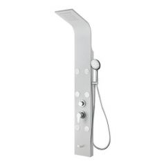 Купить Душевая панель Aquanet Galaxy White AP40-03 (00237438) по цене 28990 руб., в Санкт-Петебруге в интернет магазине 100-Систем, а также дургие товары AQUANET из раздела Душевые панели и Душевые стойки, системы, панели, гарнитуры