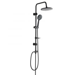 Купить Душевая система Black, арт. VST612Black, VODA (vst612black) по цене 9990 руб., в Санкт-Петебруге в интернет магазине 100-Систем, а также дургие товары ESKO из раздела Душевые стойки и Душевые стойки, системы, панели, гарнитуры