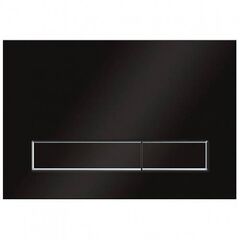 Купить 350/PPC/142-00-07 Смывная клавиша KKPol M08 (черн мат./черн глянец./черн мат.) (350/ppc/142-00-07) по цене 5175 руб., в Санкт-Петебруге в интернет магазине 100-Систем, а также дургие товары  из раздела Клавиши смыва и Инсталляции