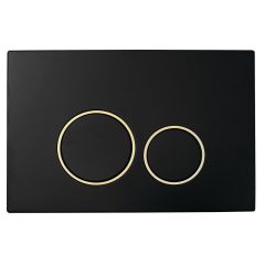 Купить BOHEME Кнопка для инсталляции, пластик BLACK GOLD, круглая 663 (663) по цене 10051 руб., в Санкт-Петебруге в интернет магазине 100-Систем, а также дургие товары BOHEME из раздела Клавиши смыва и Инсталляции