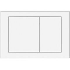 Купить 350/PPB/055-00-00 Смывная клавиша KKPol M05 (бел) (350/ppb/055-00-00) по цене 3384 руб., в Санкт-Петебруге в интернет магазине 100-Систем, а также дургие товары  из раздела Клавиши смыва и Инсталляции