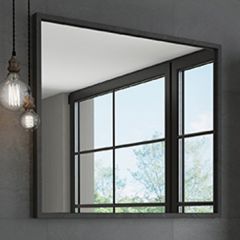 Купить COMFORTY. Зеркало "Бредфорд-90" черный (00004147988) по цене 14410 руб., в Санкт-Петебруге в интернет магазине 100-Систем, а также дургие товары COMFORTY из раздела Зеркала и Мебель для ванной комнаты