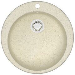 Купить AZARIO кухонная мойка Vital (507x507x200) Бежевый  (cs00078344) по цене 4931 руб., в Санкт-Петебруге в интернет магазине 100-Систем, а также дургие товары Azario из раздела Накладные мойки и Кухонные мойки