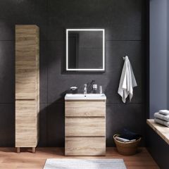 Купить BK91GC Gem S Напольный комплект 60 ( зона красоты) (bk91gc) по цене 62890 руб., в Санкт-Петебруге в интернет магазине 100-Систем, а также дургие товары AM.PM из раздела Готовые решения для ванной комнаты и Мебель для ванной комнаты