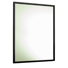 Купить Зеркало Aquanika Metallica AQM6080RU134 реверсивное крепление, металлическая рама черная 60х80 см. (aqm6080ru134) по цене 6700 руб., в Санкт-Петебруге в интернет магазине 100-Систем, а также дургие товары  из раздела Зеркала и Мебель для ванной комнаты