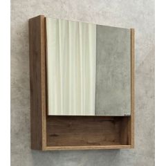 Купить Comforty. Зеркало-шкаф Марио-60 дуб темный (00-00004158cf) по цене 9790 руб., в Санкт-Петебруге в интернет магазине 100-Систем, а также дургие товары COMFORTY из раздела Зеркальные шкафы для ванной и Мебель для ванной комнаты