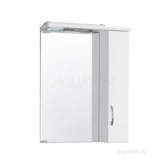 Купить Зеркальный шкаф AQUATON Онда правый белый 1A009802ON01R (1a009802on01r) по цене 9512 руб., в Санкт-Петебруге в интернет магазине 100-Систем, а также дургие товары AQUATON из раздела Зеркальные шкафы для ванной и Мебель для ванной комнаты