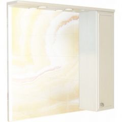 Купить Comforty. Зеркало-шкаф "Сочи-100" белый глянец (00003132226cf) по цене 17050 руб., в Санкт-Петебруге в интернет магазине 100-Систем, а также дургие товары COMFORTY из раздела Зеркальные шкафы для ванной и Мебель для ванной комнаты