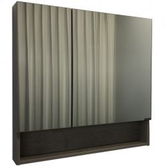 Купить Comforty. Зеркало-шкаф "Парма-80" дуб дымчатый (00004143489cf) по цене 15620 руб., в Санкт-Петебруге в интернет магазине 100-Систем, а также дургие товары COMFORTY из раздела Зеркальные шкафы для ванной и Мебель для ванной комнаты