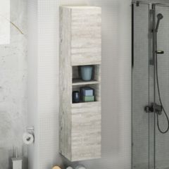 Купить COMFORTY. Шкаф-колонна "Верона-35" дуб белый (00004137140) по цене 16390 руб., в Санкт-Петебруге в интернет магазине 100-Систем, а также дургие товары COMFORTY из раздела Пеналы и Пеналы, комоды, шкафы