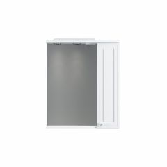 Купить M41MPR0601WG Palace One, зеркало, частично зеркальный шкаф, правый, 60 см, с подсветкой, белый (m41mpr0601wg) по цене 17490 руб., в Санкт-Петебруге в интернет магазине 100-Систем, а также дургие товары RedBlu by Damixa из раздела Зеркальные шкафы для ванной и Мебель для ванной комнаты