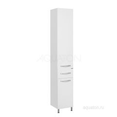 Купить Шкаф - колонна AQUATON Ария Н белый 1A124303AA010 (1a124303aa010) по цене 23792 руб., в Санкт-Петебруге в интернет магазине 100-Систем, а также дургие товары AQUATON из раздела Пеналы и Пеналы, комоды, шкафы