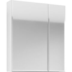 Купить 1MARKA Зеркало-шкаф Соната 75 2д. Белый глянец (у29559) по цене 12922 руб., в Санкт-Петебруге в интернет магазине 100-Систем, а также дургие товары 1MARKA из раздела Зеркальные шкафы для ванной и Мебель для ванной комнаты