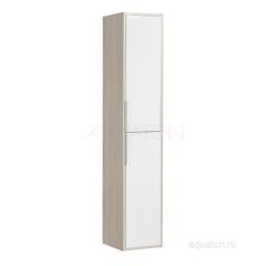 Купить Шкаф - колонна AQUATON Рико белый, ясень фабрик 1A216603RIB90 (1a216603rib90) по цене 12657 руб., в Санкт-Петебруге в интернет магазине 100-Систем, а также дургие товары AQUATON из раздела Пеналы и Пеналы, комоды, шкафы