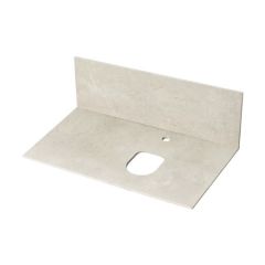 Купить Столешница Акватон Мишель 80 для одной раковины, с панелью, керамогранит бежевый, 1A277203MIX40 (1a277203mix40) по цене 10787 руб., в Санкт-Петебруге в интернет магазине 100-Систем, а также дургие товары AQUATON из раздела Столешницы и Мебель для ванной комнаты