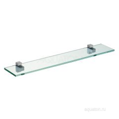 Купить Полка AQUATON 65 стеклянная 1A110203XX010 (1a110203xx010) по цене 2117 руб., в Санкт-Петебруге в интернет магазине 100-Систем, а также дургие товары AQUATON из раздела Стеклянные полки и Полки для ванной комнаты