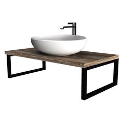 Купить 1Marka Столешница GRUNGE LOFT 80 Дуб Намибия (у85833) по цене 7753 руб., в Санкт-Петебруге в интернет магазине 100-Систем, а также дургие товары 1MARKA из раздела Столешницы и Мебель для ванной комнаты