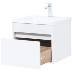 Купить Тумба под раковину Aquanet Токио 48 белый (подвесная, 1 ящик) (00236915) по цене 20602 руб., в Санкт-Петебруге в интернет магазине 100-Систем, а также дургие товары AQUANET из раздела Тумбы под раковину и Мебель для ванной комнаты