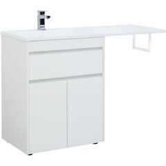 Купить Тумба под раковину Aquanet Токио 68 белый (напольная, 1 ящик, 2 дверцы) (00237746) по цене 32611 руб., в Санкт-Петебруге в интернет магазине 100-Систем, а также дургие товары AQUANET из раздела Тумбы под раковину и Мебель для ванной комнаты